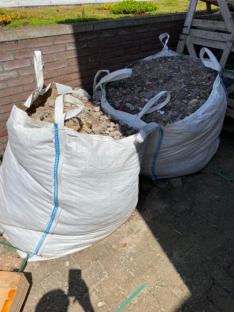 Menggranulaat / gebroken puin / korrelmix, Tuin en Terras, Ophalen, Nieuw, Bruin, Overige typen