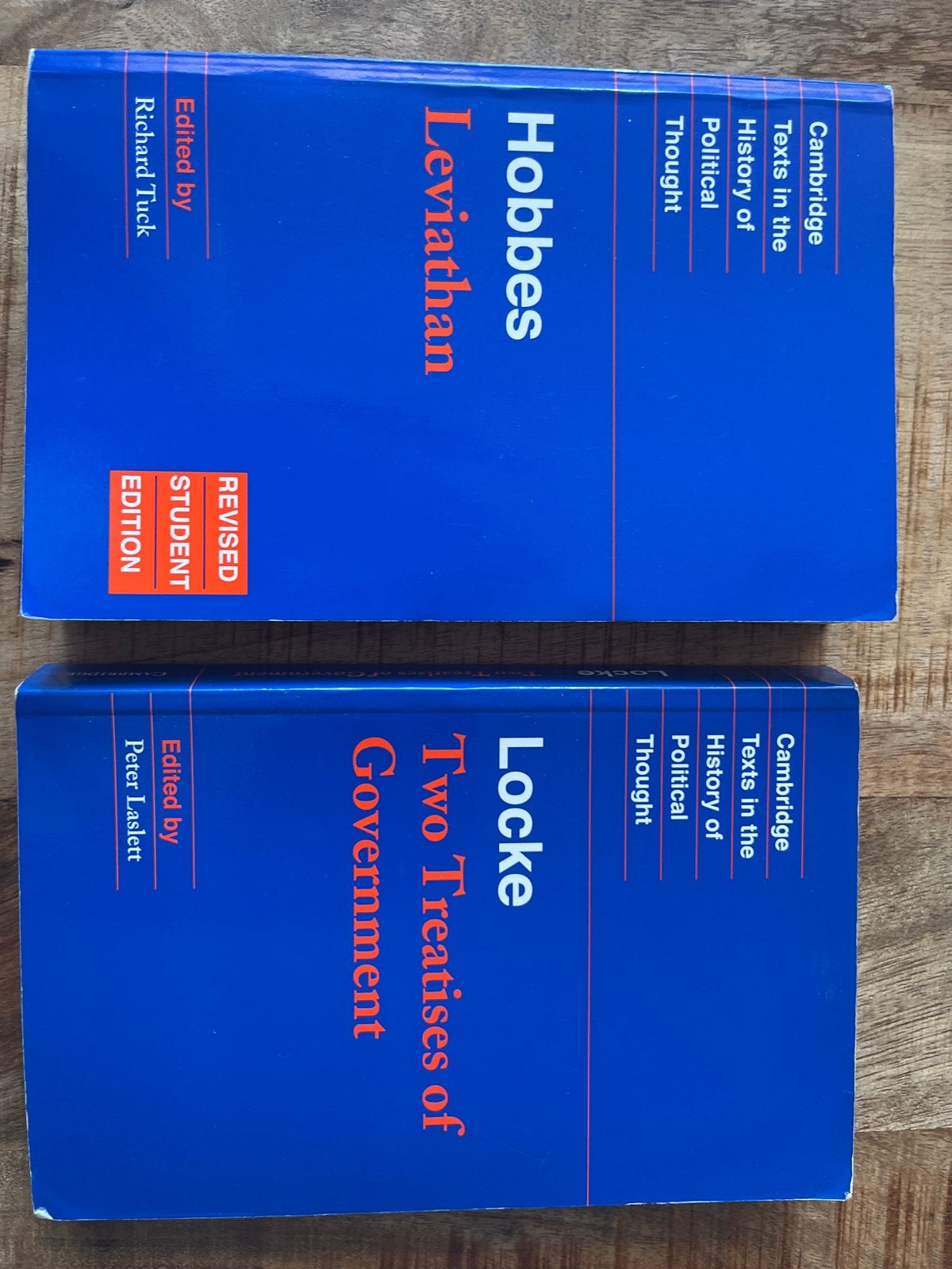 Hobbes Leviathan & Locke Two Treatises of Government, Ophalen of Verzenden, Gamma, Zo goed als nieuw, WO