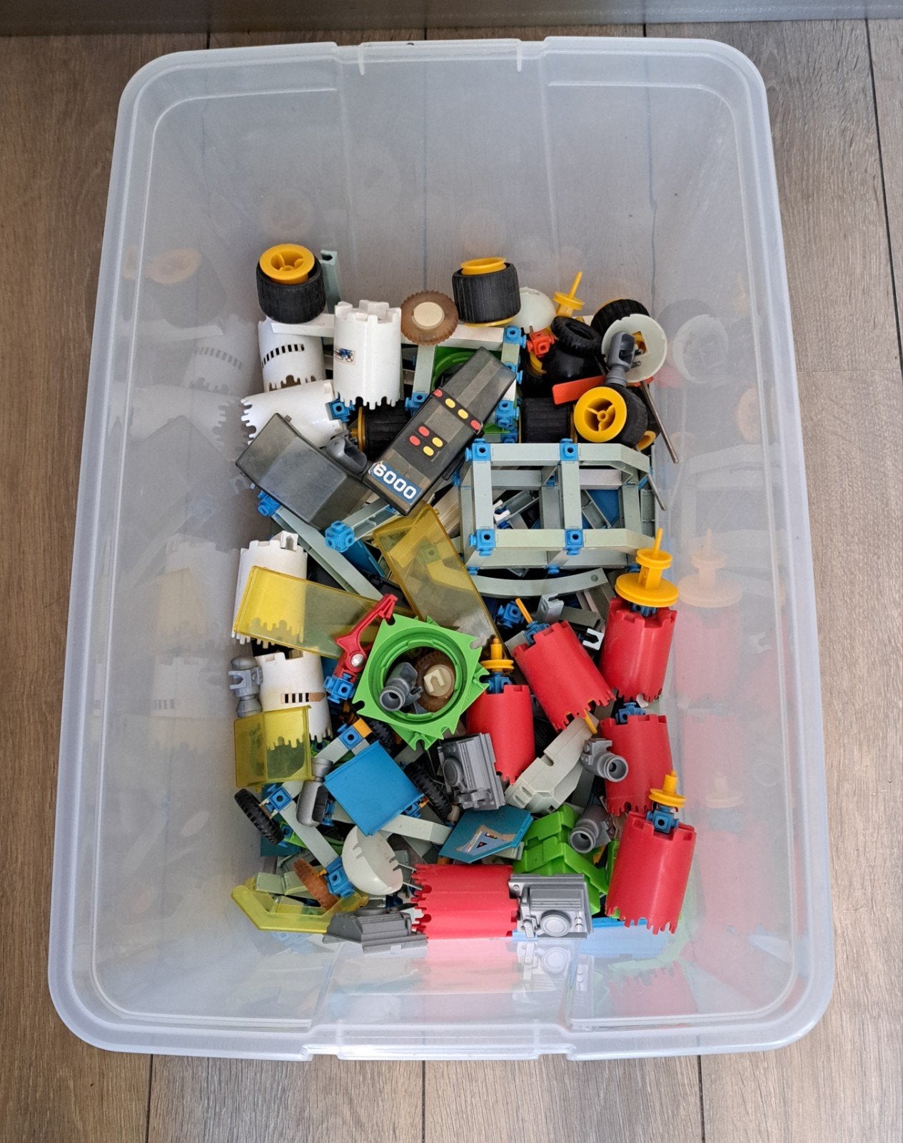Partij vintage Fisher-Price Construx (jaren 80), Ophalen of Verzenden, Gebruikt, Overige typen