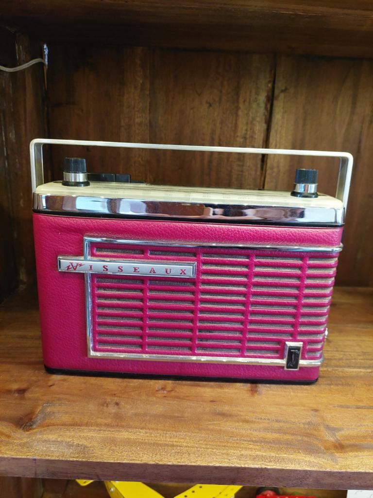 Jaren 50 transistor radio VISSEAUX, Ophalen of Verzenden, Gebruikt, Transistorradio