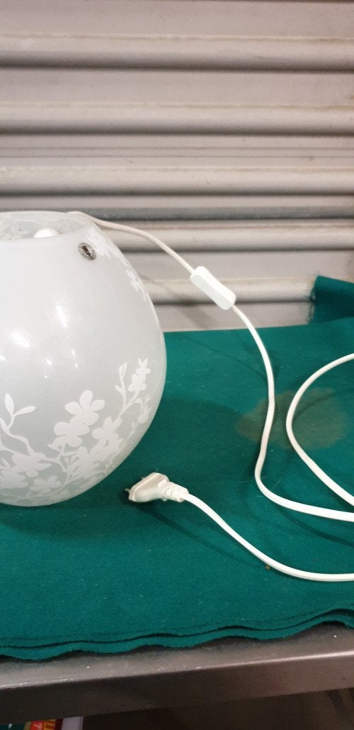 hanglamp bol glas bewerkt 40 watt, Huis en Inrichting, Ophalen of Verzenden, 'T Olde Gre-j, Info@toldegrej.nl, Endepoelstraat 20f Didam