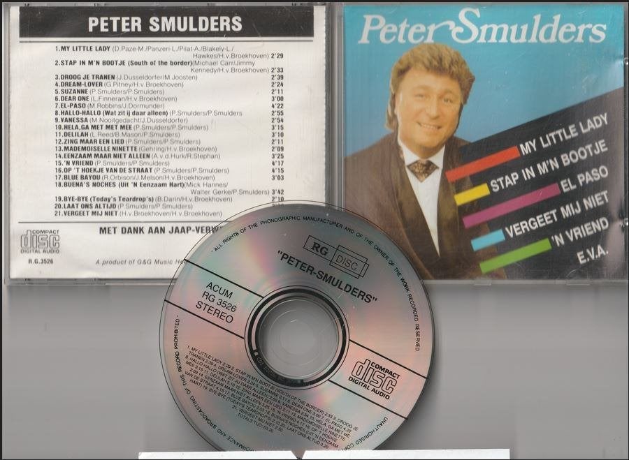 Peter Smulders - Peter Smulders, Ophalen of Verzenden, Gebruikt, Levenslied of Smartlap