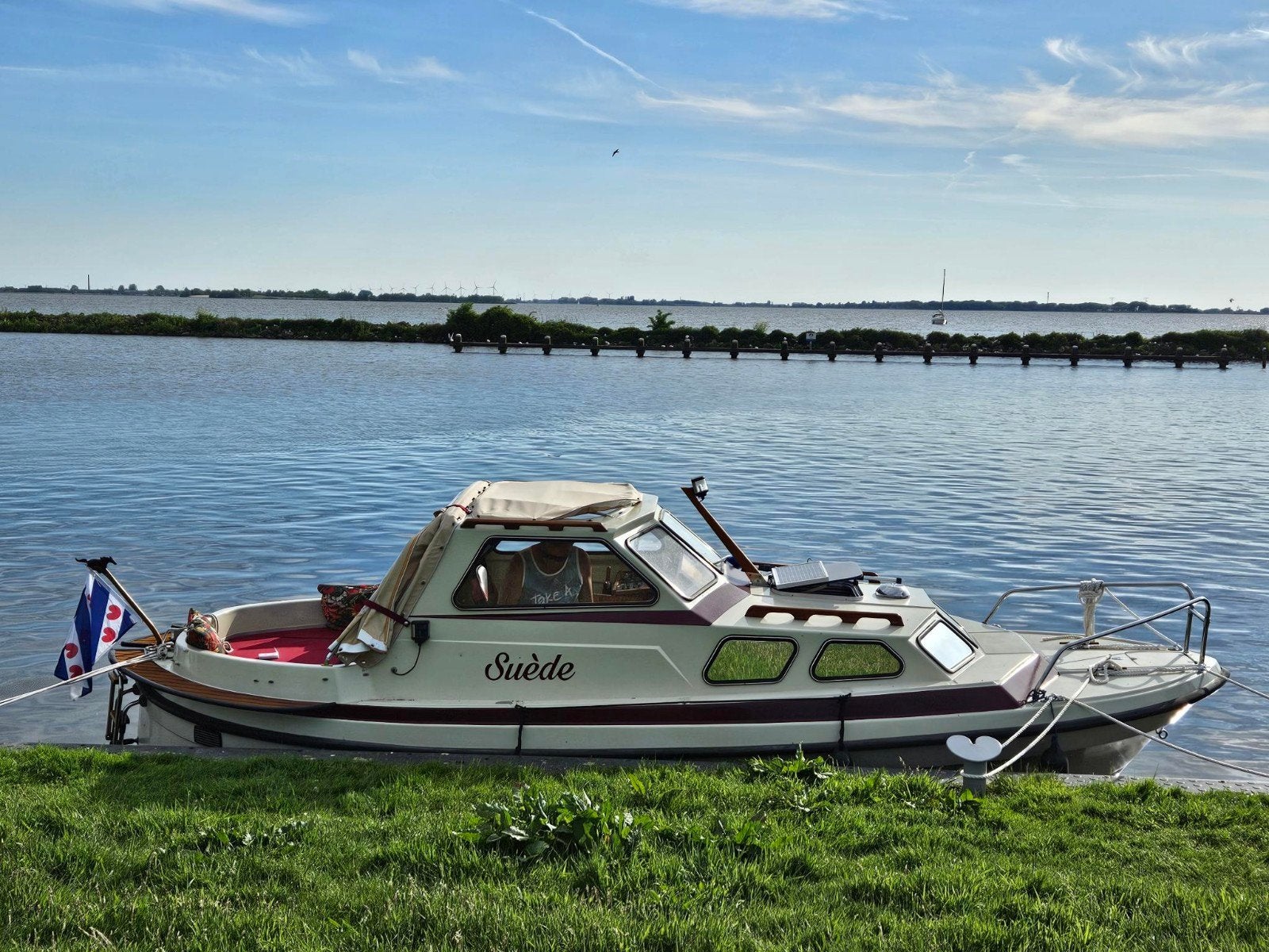 Unieke Adec 21 Sloep 6,5 m., Watersport en Boten, Ophalen, Walstroom, Gebruikt, Binnenboordmotor