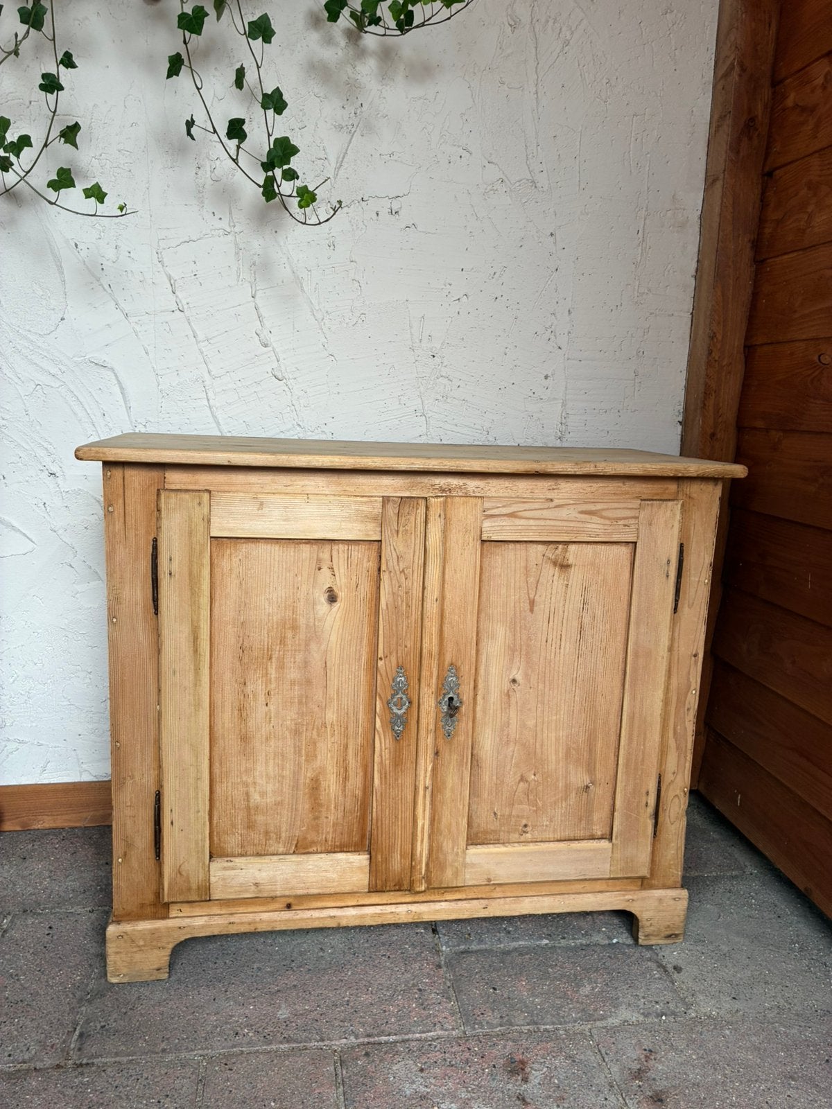 Grenen kast - antiek, Ophalen, Gebruikt, 25 tot 50 cm, 100 tot 150 cm