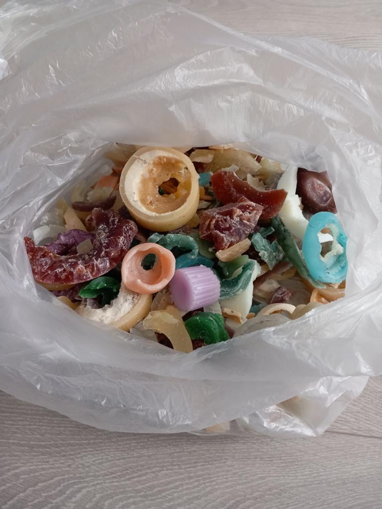 Kaarsvet 2 kilo, Ophalen of Verzenden, Zo goed als nieuw, Zilver, Overige materialen