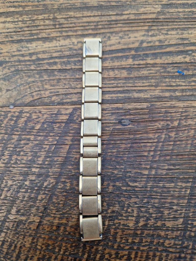 Vintage Rolled Gold Horlogebandje - Made in Germany, Ophalen of Verzenden