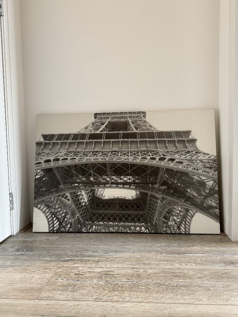 Canvasdoek Eiffeltoren, Ophalen, Gebruikt, 75 tot 100 cm, Schilderij