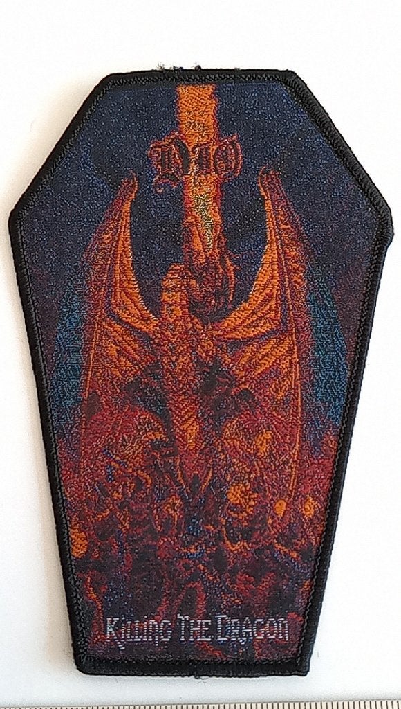 Dio zeer mooie killing the dragon lim. edit coffin patch 48, Ophalen of Verzenden, Zo goed als nieuw, Foto of Kaart