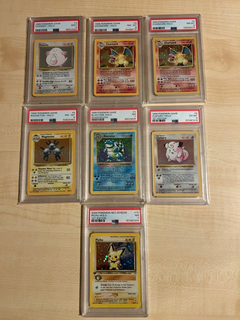 Diverse wotc psa slabs te koop, Ophalen of Verzenden, Zo goed als nieuw