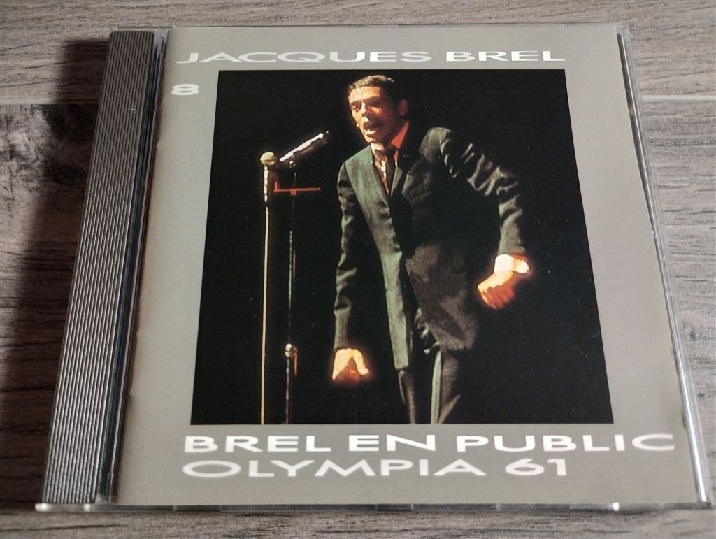 Jacques Brel - Brel En Public - Olympia 61, Ophalen of Verzenden, Zo goed als nieuw