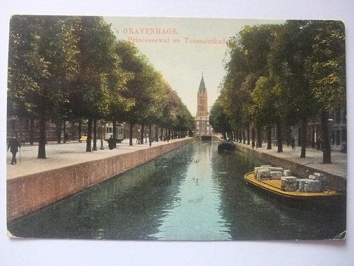 P323 Den Haag - Princessewal - 1918, Verzenden, Voor 1920, Gelopen, Zuid-Holland