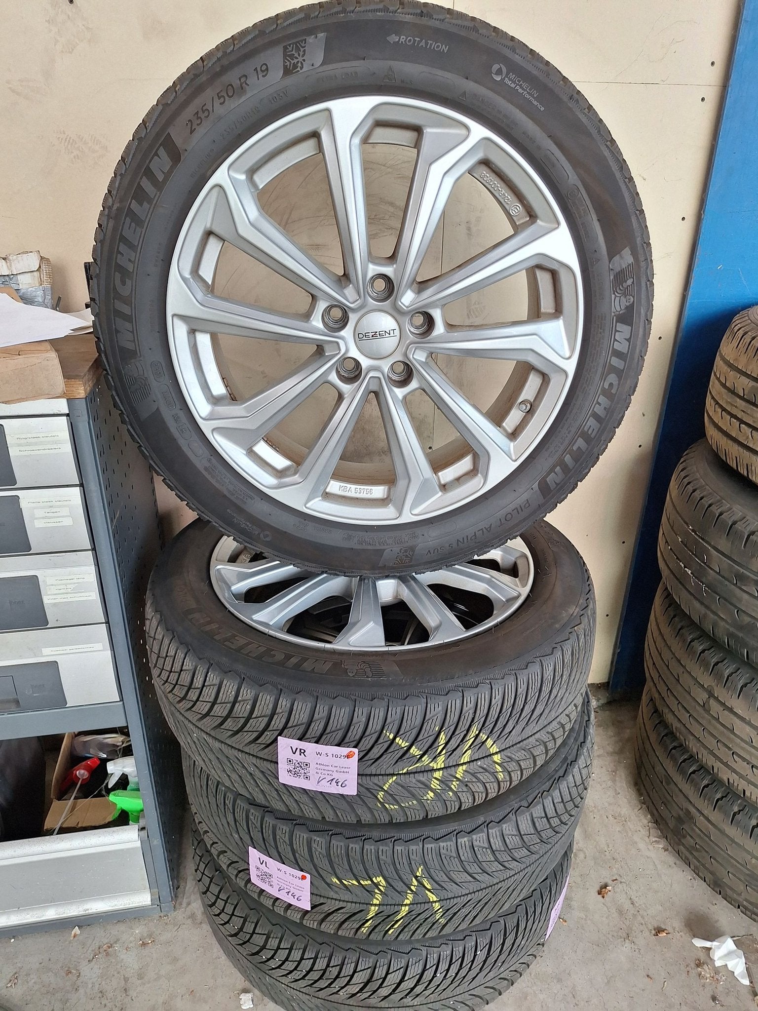Kia Sportage Winterset 19 Inch, Gebruikt, -, -, Banden en Velgen