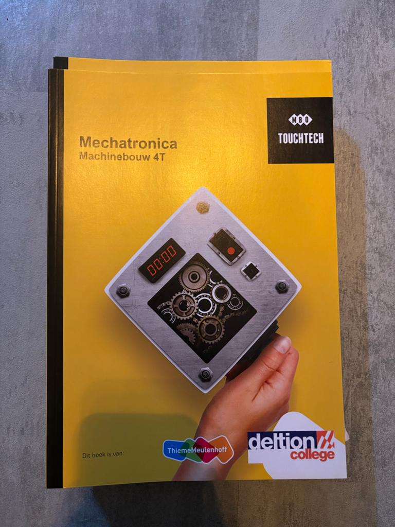 Mechatronica Machinebouw 4T - Touchtech MBO boek, Boeken, Ophalen of Verzenden, Beta, Zo goed als nieuw, MBO