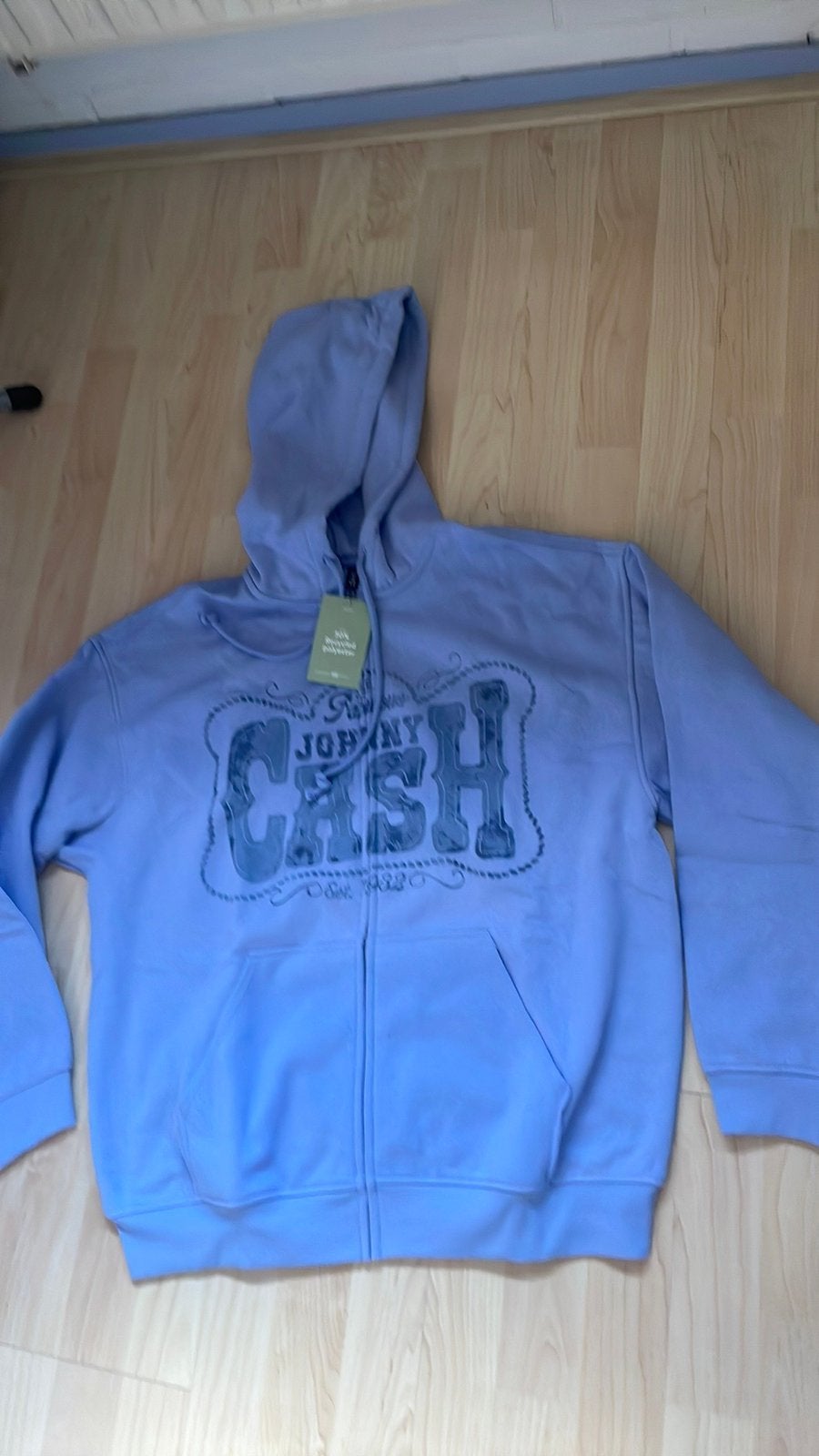 Nieuw BLAUW JONNY CASH TRUI MAAT L, Ophalen of Verzenden, Nieuw, Blauw