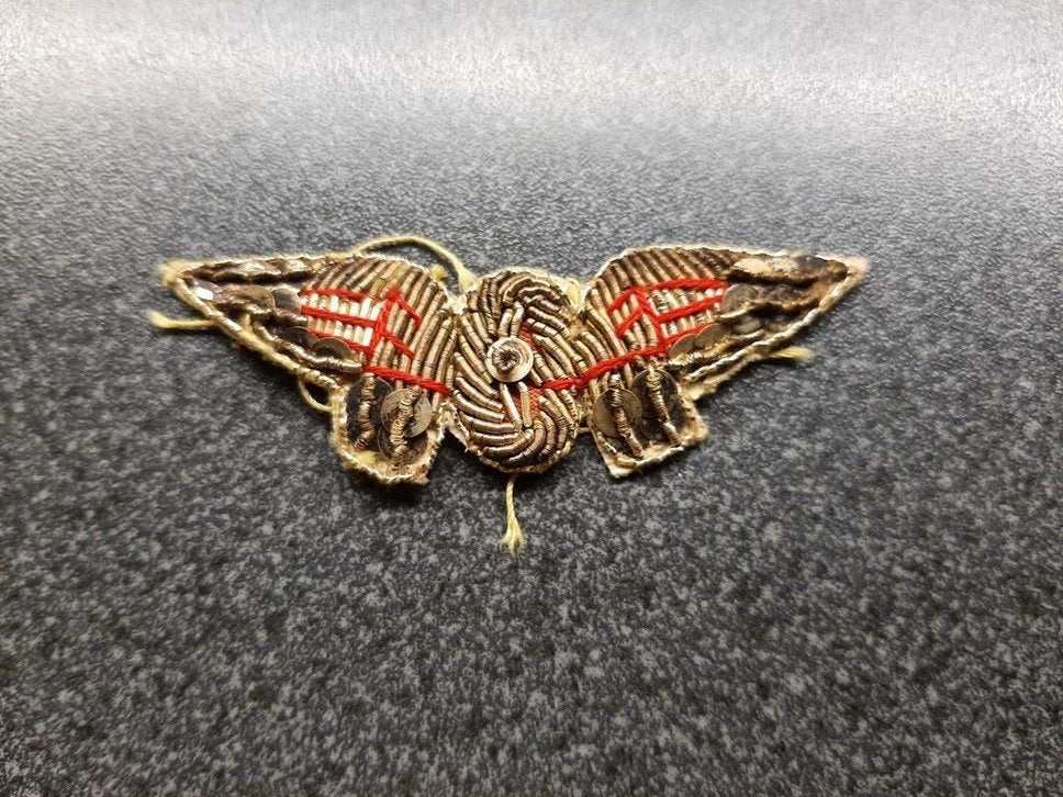WOI  - Eisenbahn Mutzenabzeichen / Oostenrijks Hongaars 67mm, Ophalen of Verzenden, Landmacht, Amerika, Embleem of Badge
