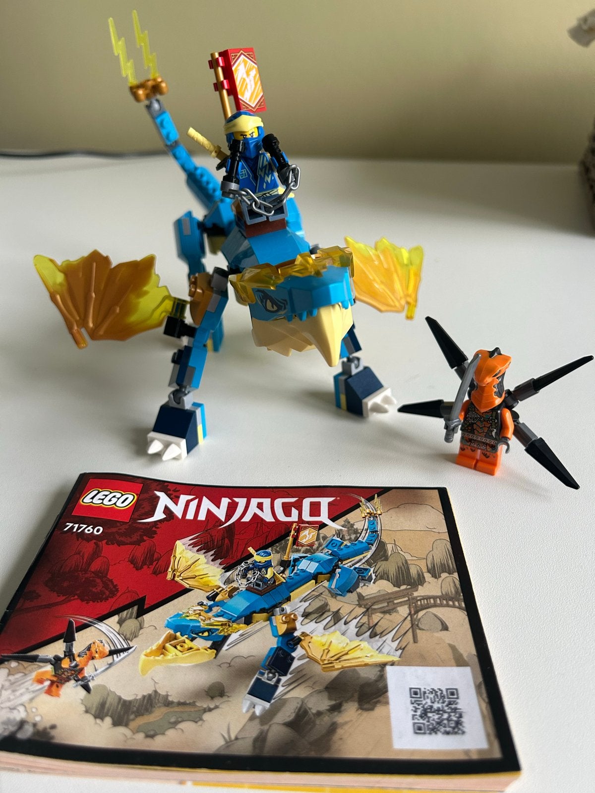 LEGO Ninjago 71760 Jay's Bliksemdraak, Ophalen of Verzenden, Zo goed als nieuw