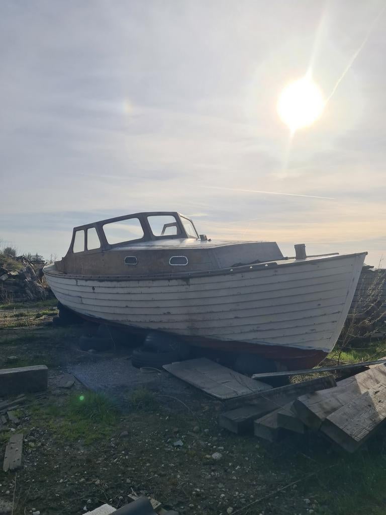 Sloep opknapper, Watersport en Boten, Motorboten en Motorjachten, Gebruikt, Binnenboordmotor, Diesel, Ophalen of Verzenden
