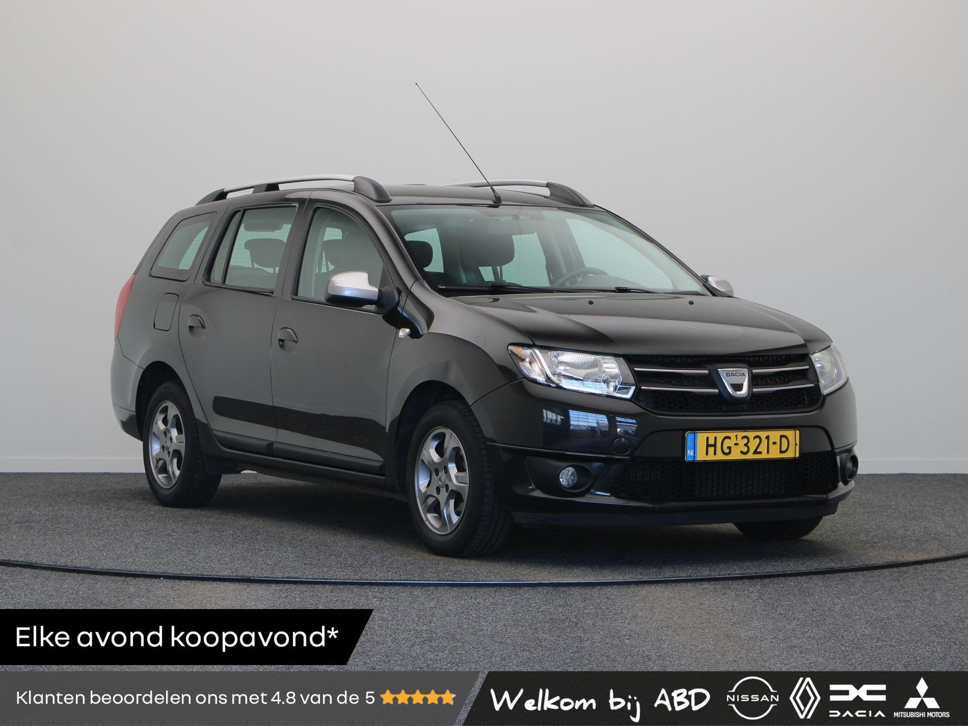 Dacia Logan MCV TCe 90pk 10th Anniversary | Trekhaak | Cruis, Auto's, Dacia, Voorwielaandrijving, Stof, Parkeersensor, Zwart