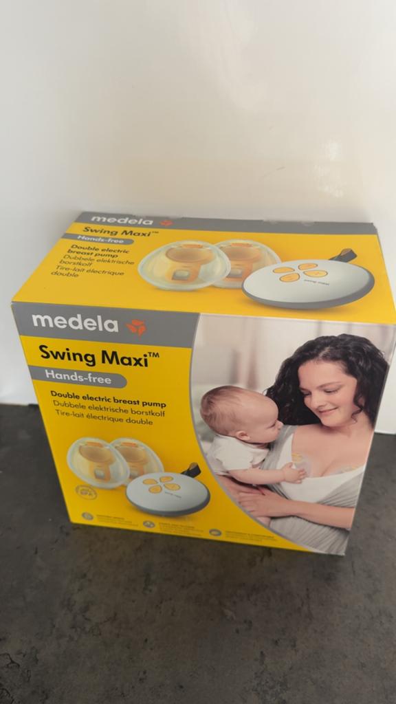 Medela swing Maxi nieuw dubbele kolf, Ophalen of Verzenden, Zo goed als nieuw, Borstkolf