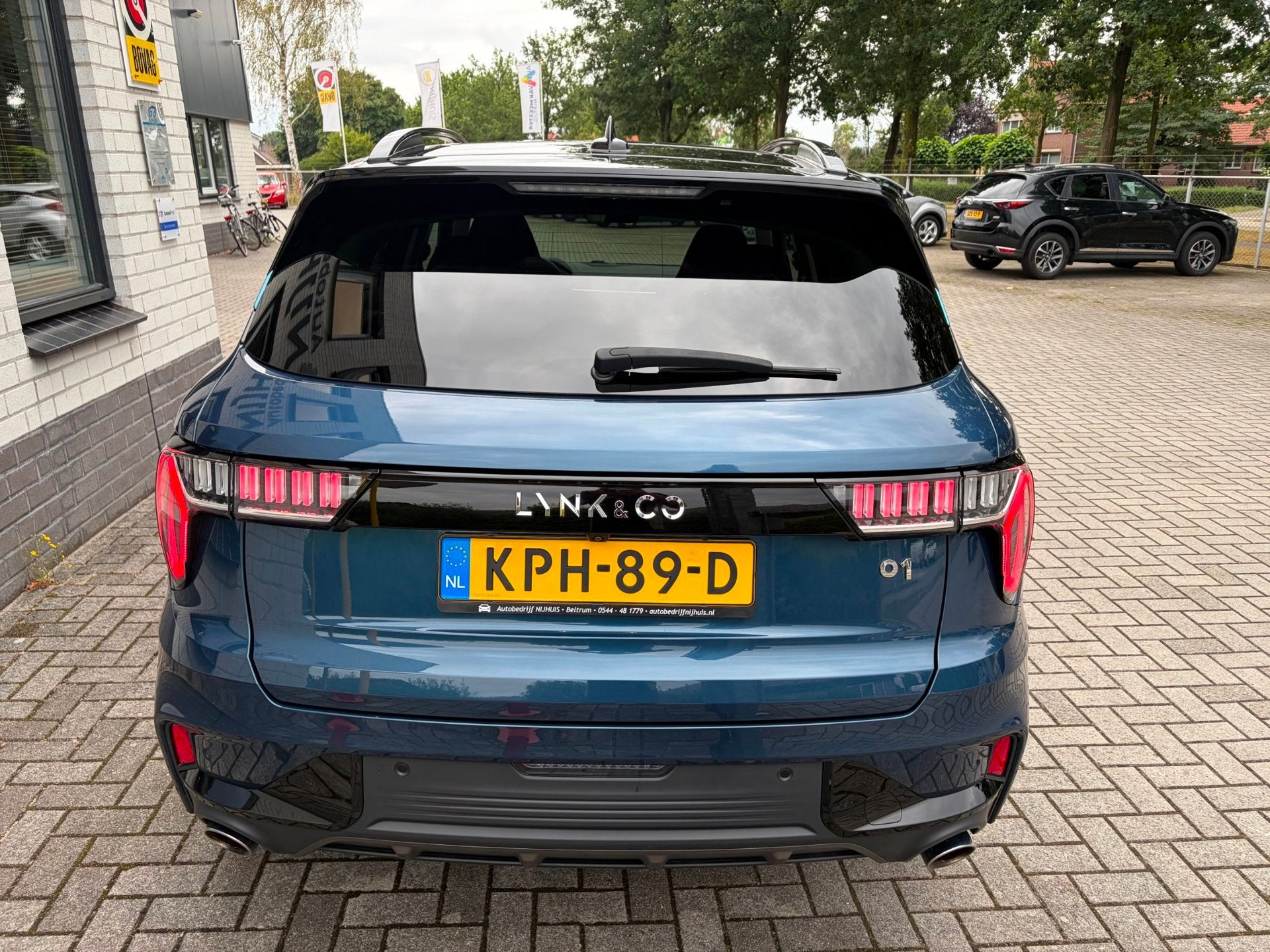Lynk & Co 01 1.5 / Caplay / Climate Control / Cruise Control, Dealer onderhouden, Stof, Blauw, Plug-in hybride