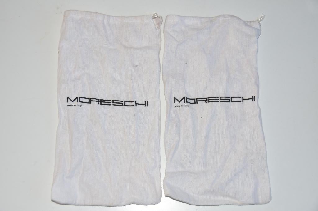 2 Moreschi schoenzakken schoen reistassen, Verzenden, Zo goed als nieuw, Overige typen