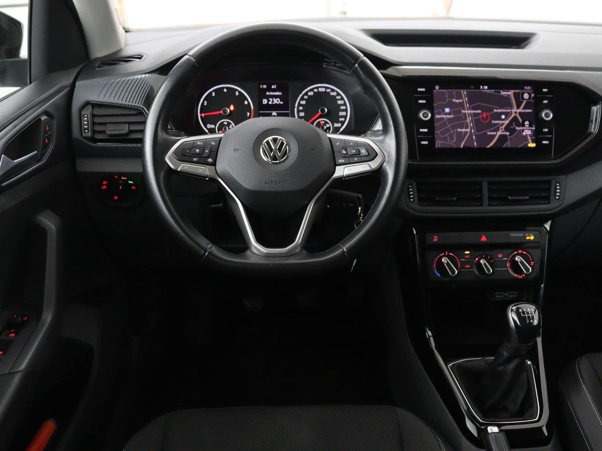 Volkswagen T-Cross 1.0 TSI Life | Carplay | Navigatie | Adap, Auto's, Volkswagen, Voorwielaandrijving, Gebruikt, Wit, Origineel Nederlands