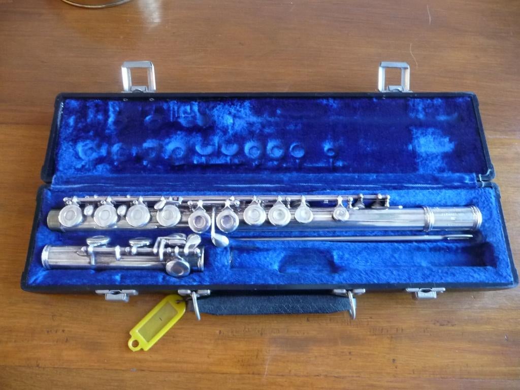 Gemeinhardt  type M 2         zonder kopstuk!, Muziek en Instrumenten, Ophalen of Verzenden, Gebruikt, Dwarsfluit, Met koffer of tas