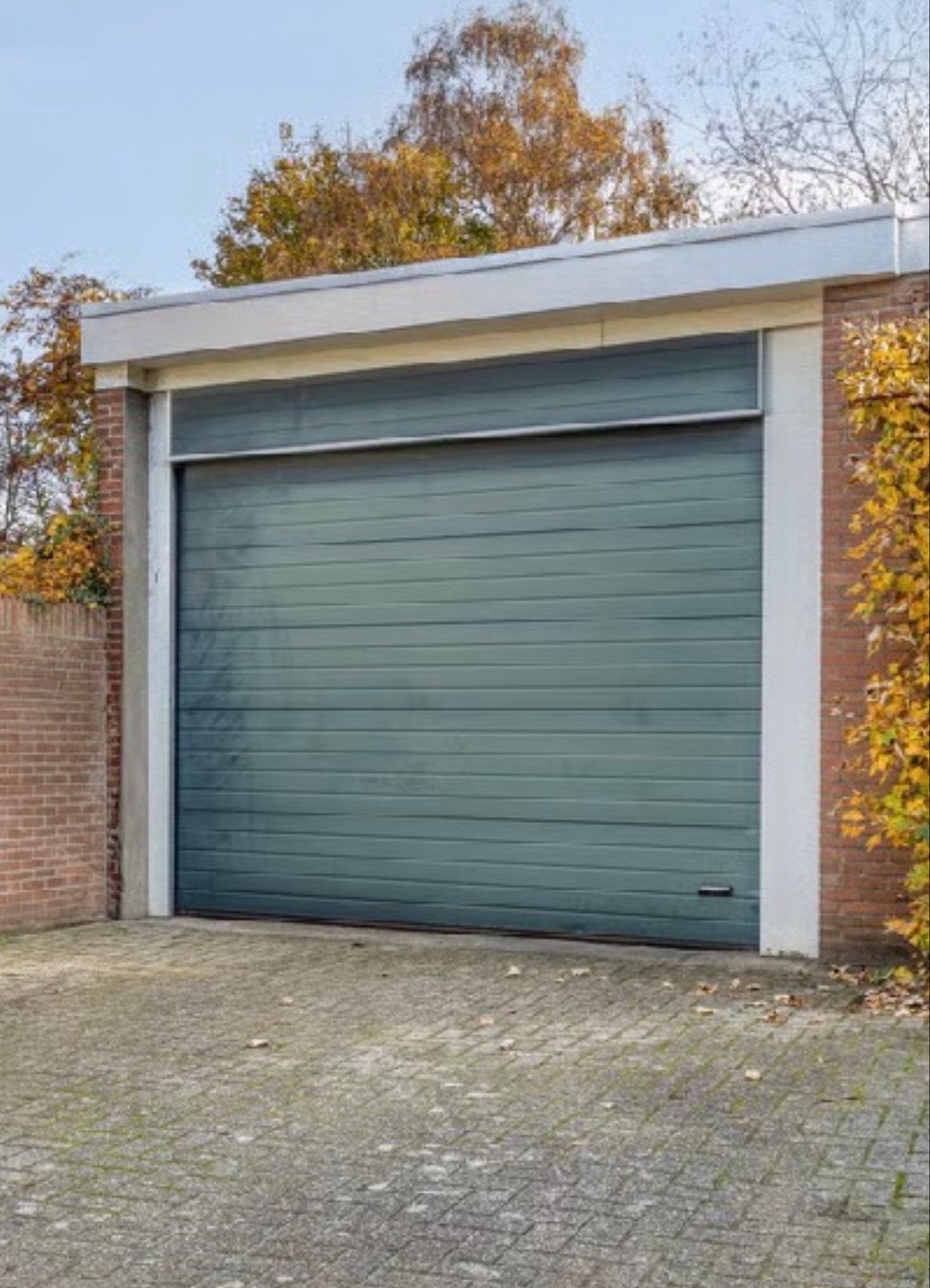 Novoferm elektrische geïsoleerde sectionaaldeur 450x360cm, Ophalen, Gebruikt, Garagedeur, 120 cm of meer