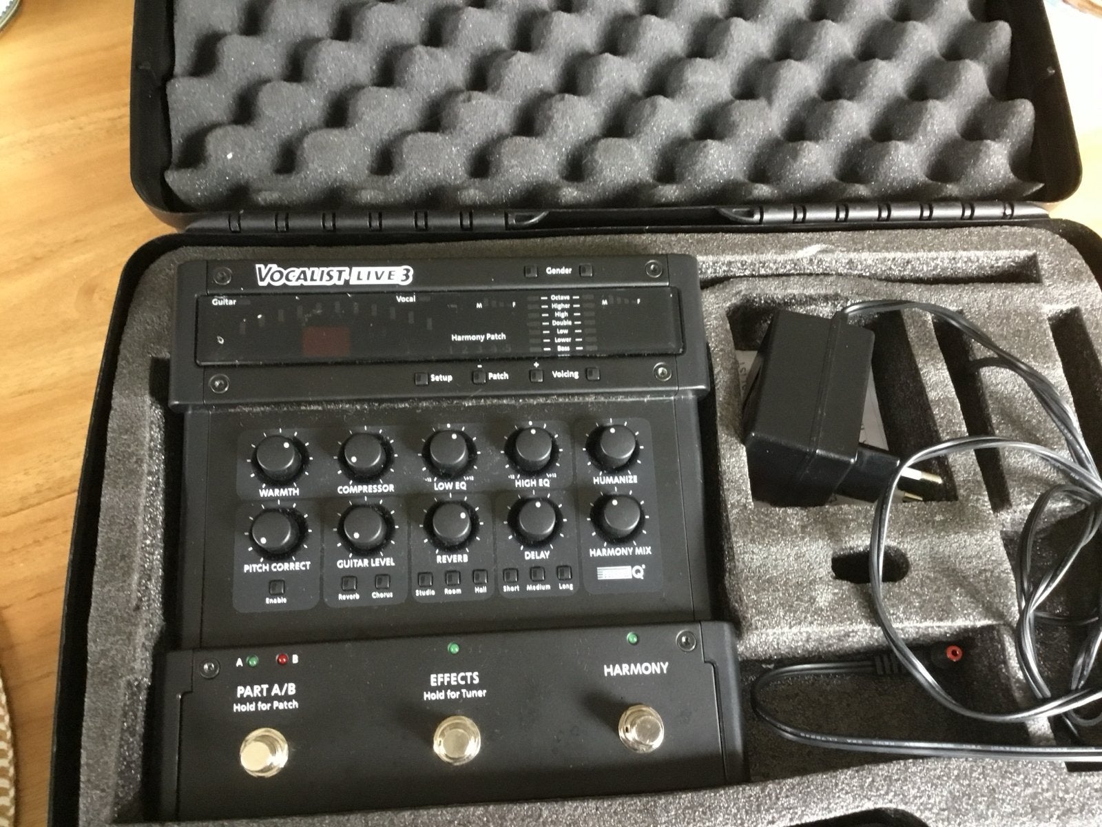 TC Helicon VoiceLive 3V-EU Vocal Processor Zo goed als nieuw, Ophalen, Zo goed als nieuw, Chorus