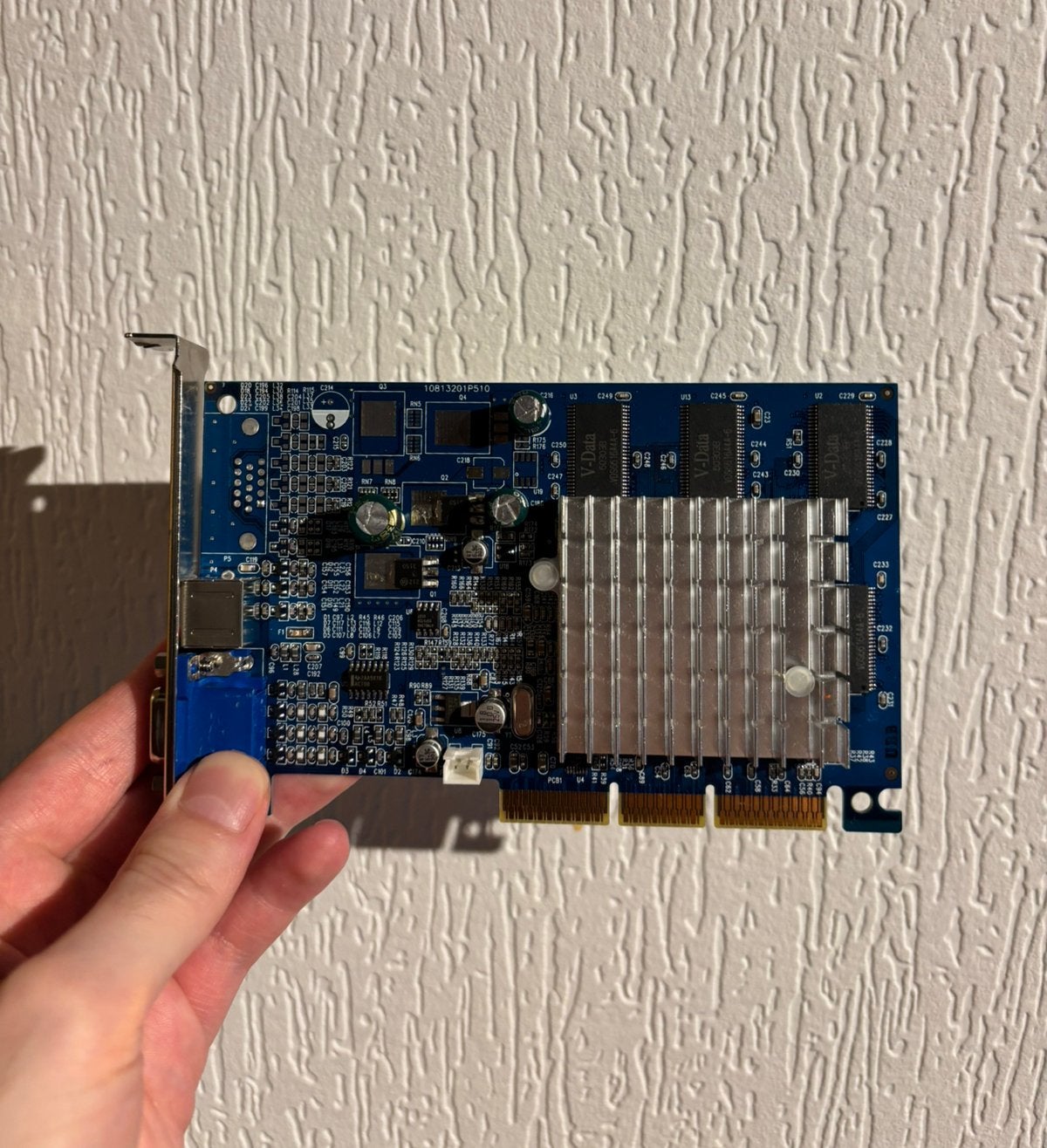 NVIDIA GeForce4 MX 440 - 64 MB AGP GPU, Computers en Software, Videokaarten, Gebruikt, GDDR, Tv-Out, Ophalen of Verzenden