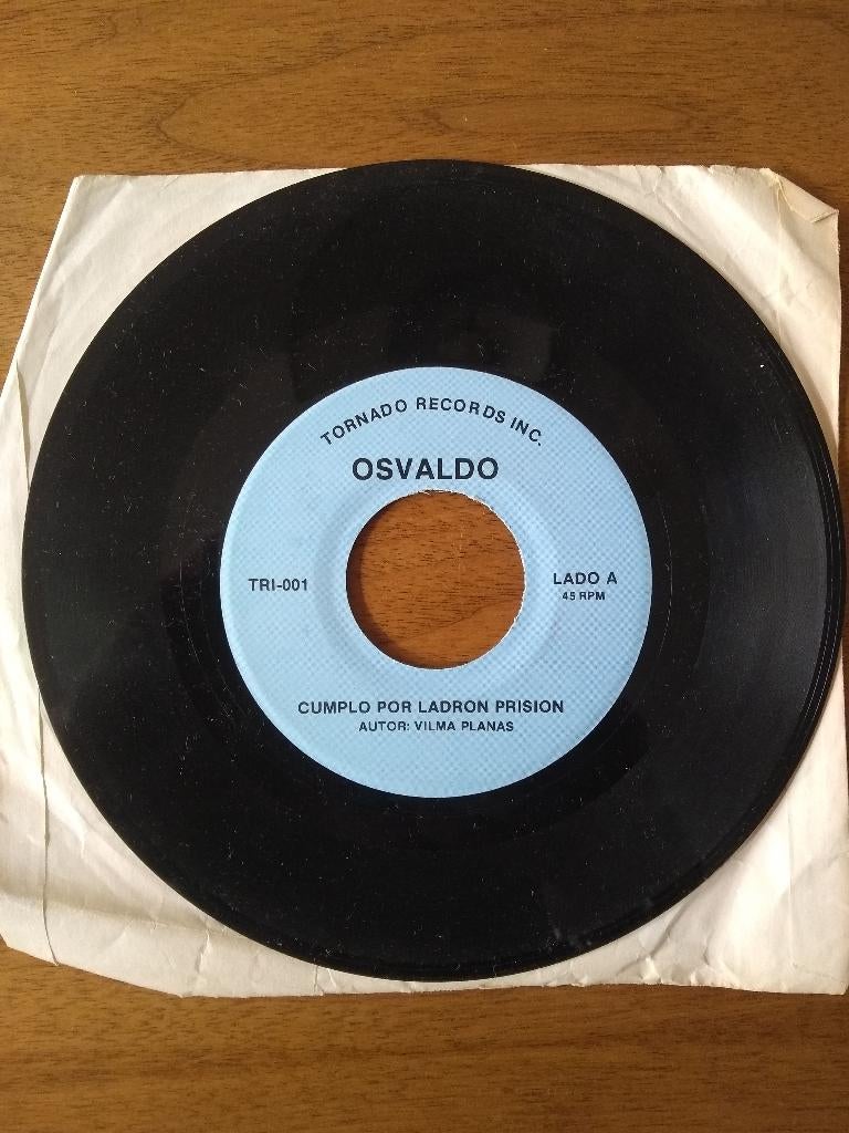 Ruil of koop Vilma Planas "Cumplo Por Ladron Prision", Cd's en Dvd's, Vinyl Singles, Latin en Salsa, Gebruikt, Originele persing