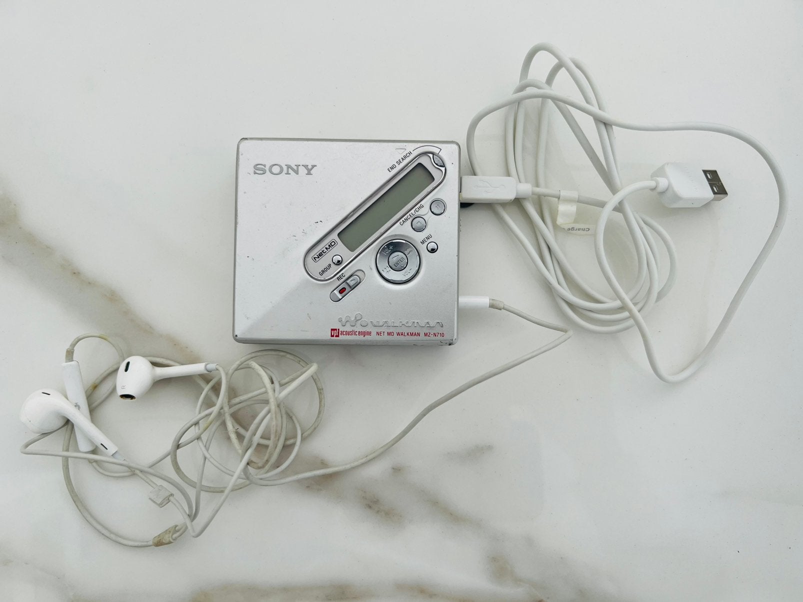 *SONY WALKMAN portable minidisc recorder MZ-N710, Ophalen of Verzenden