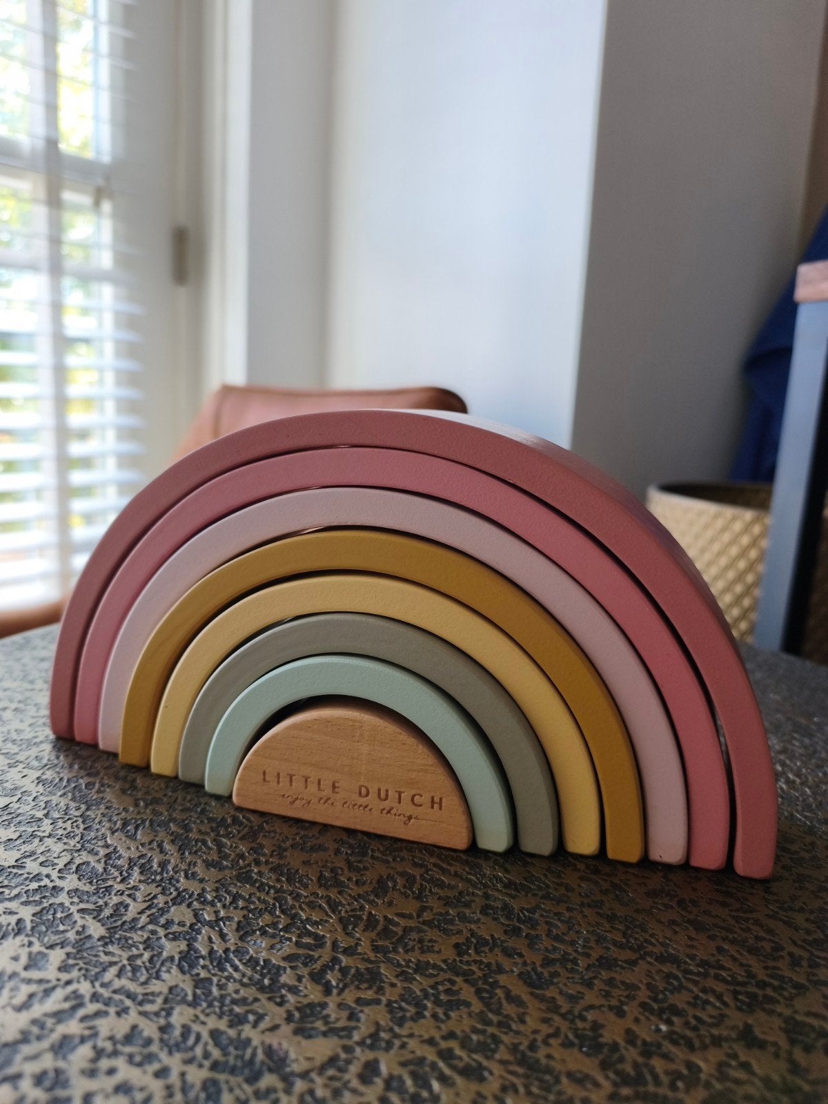Little Dutch Houten Regenboog Speelgoed, Ophalen, Zo goed als nieuw, Overige typen