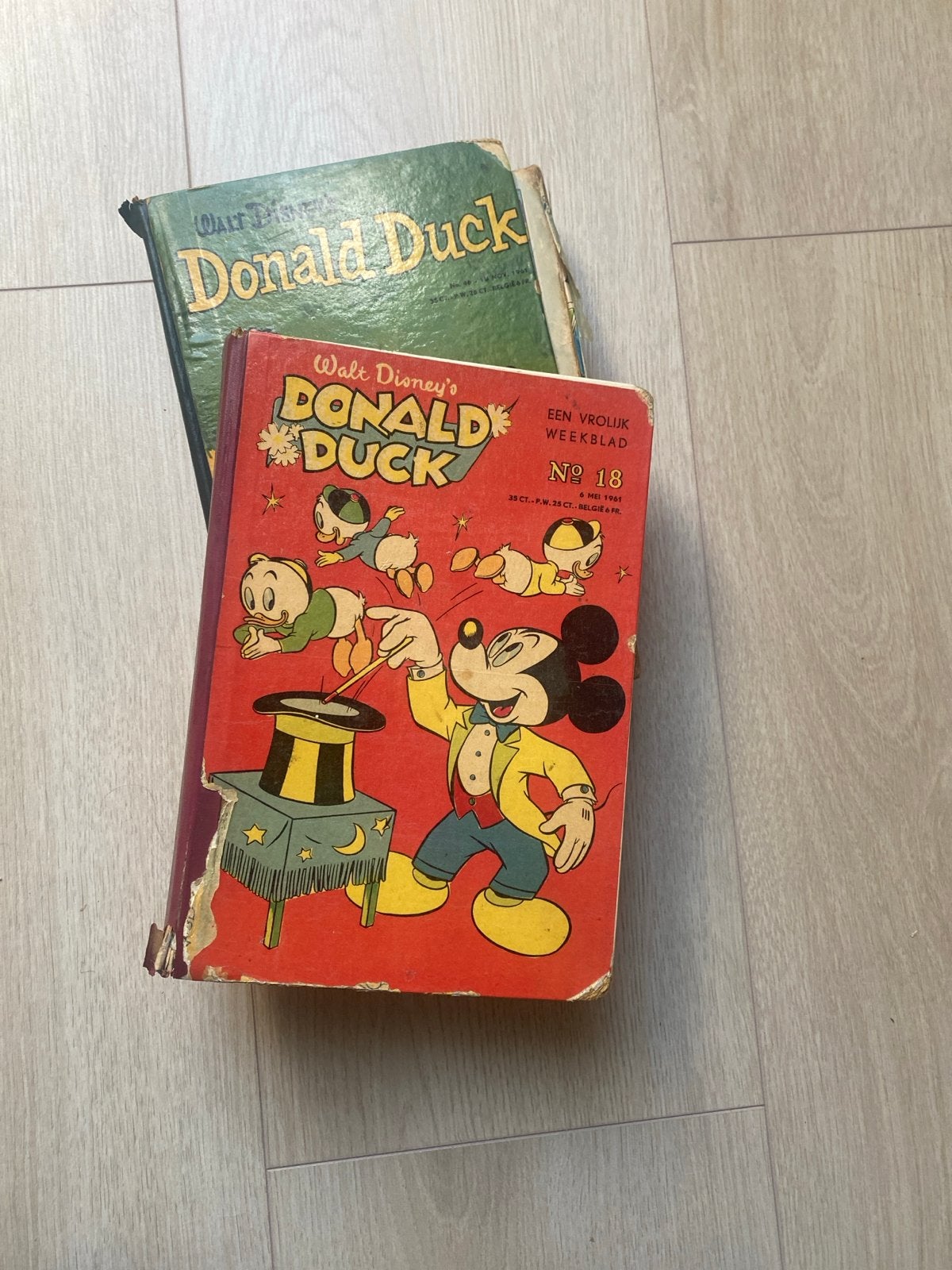 Donald Duck complete jaargang 1961 - ingebonden, Complete serie of reeks, Ophalen of Verzenden, Gelezen