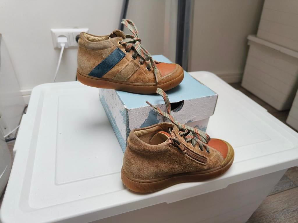 Falcotto Gazer Zip kinderschoenen zgan Maat 25, Sportschoenen, Falcotto, Ophalen of Verzenden, Zo goed als nieuw