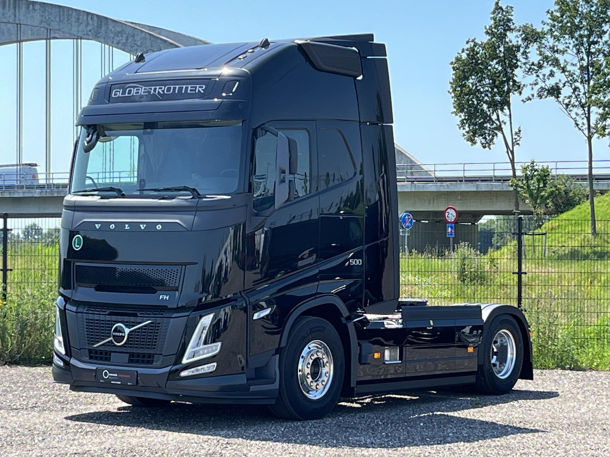 Volvo FH500 Aero XL | Full Air | Retarder | I-ParkCool, LED verlichting, Stof, Overige brandstoffen, Zwart