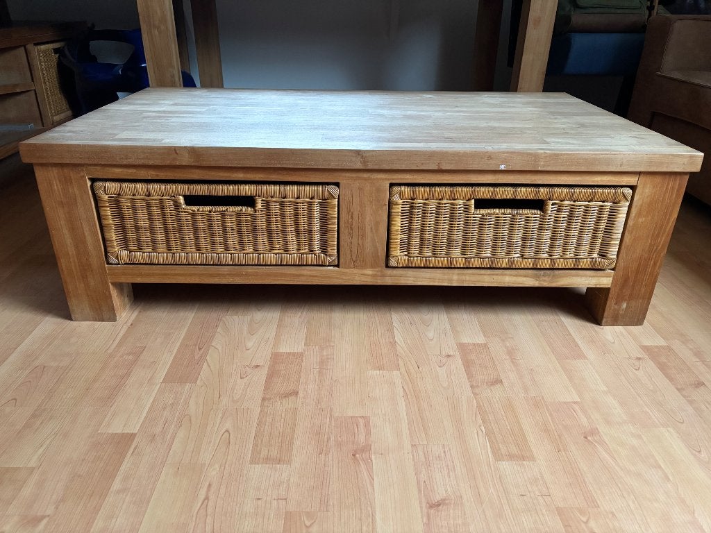 Salontafel, Huis en Inrichting, Ophalen, Gebruikt, 100 tot 150 cm, 50 tot 100 cm