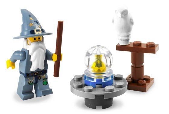 Lego Castle Fantasy Era 5614 The Good Wizard, Kinderen en Baby's, Gebruikt, Lego, Ophalen of Verzenden, Castle