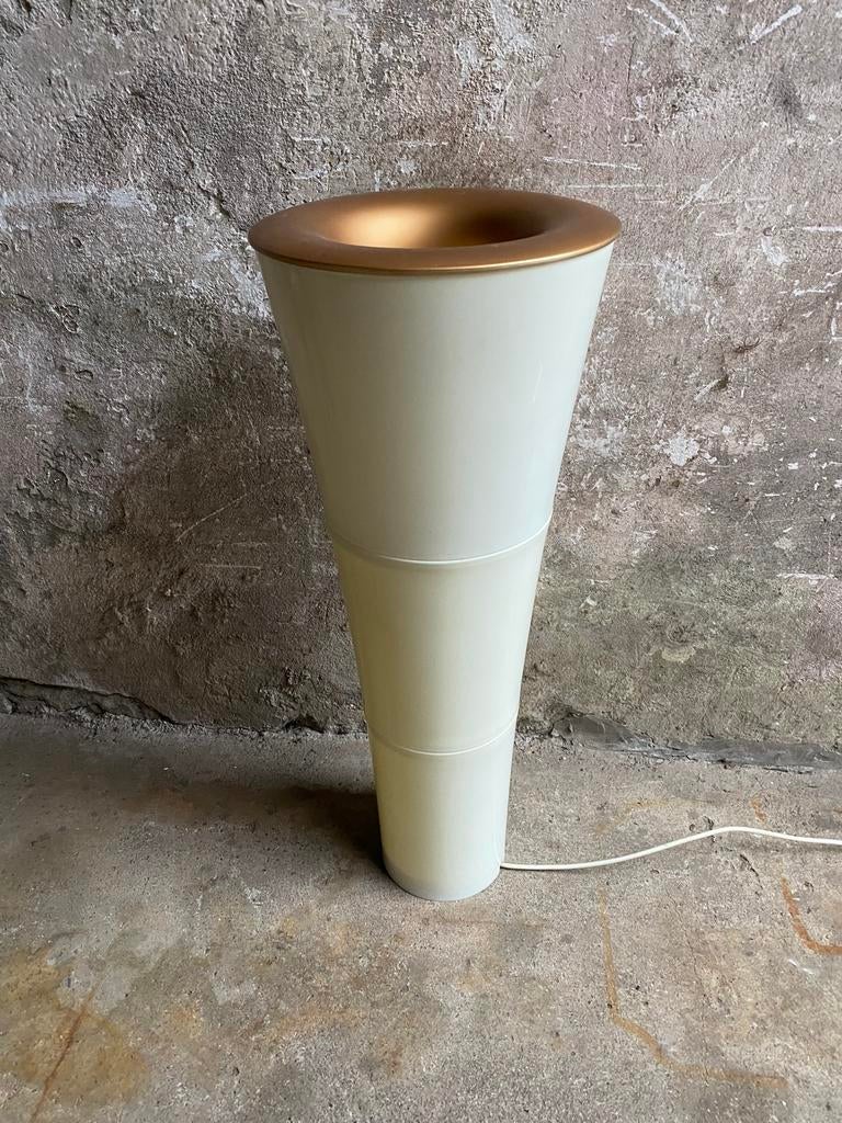 Ikea jaren 90 vloerlamp Flackla, Huis en Inrichting, Kunststof, Gebruikt, Ikea, Post modern