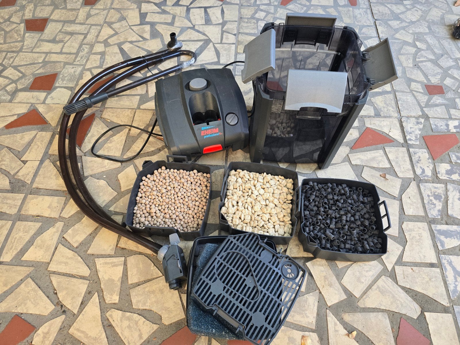EHEIM professionel4+ buitenfilter, Ophalen