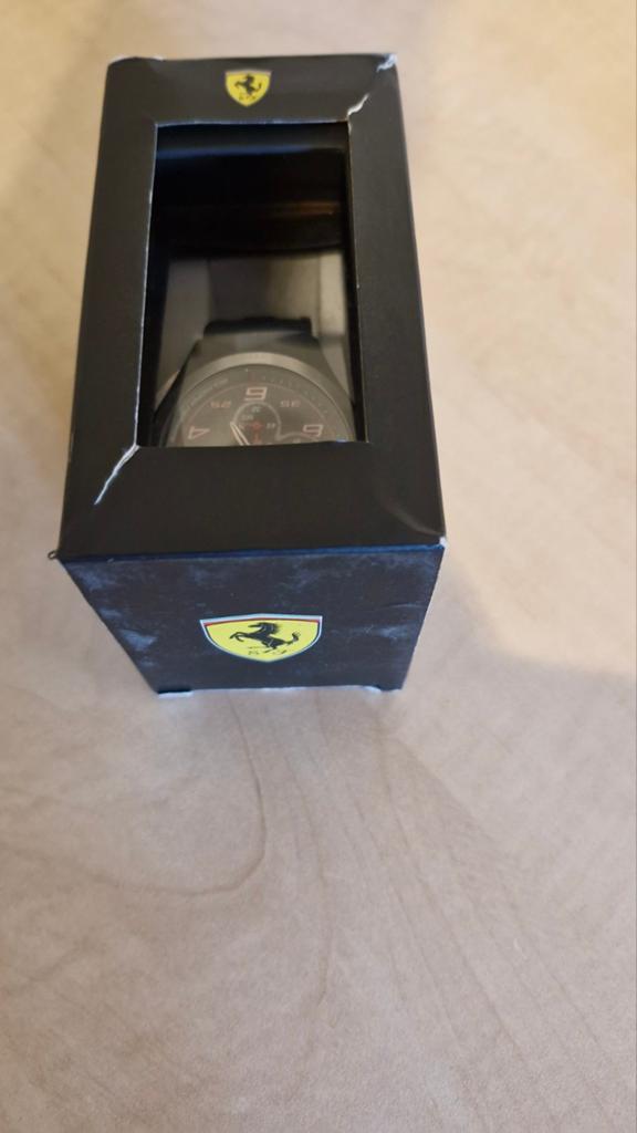 Ferrari Polshorloge - Zo goed als nieuw, Sieraden, Tassen en Uiterlijk, Horloges | Heren, Ophalen of Verzenden, Zo goed als nieuw