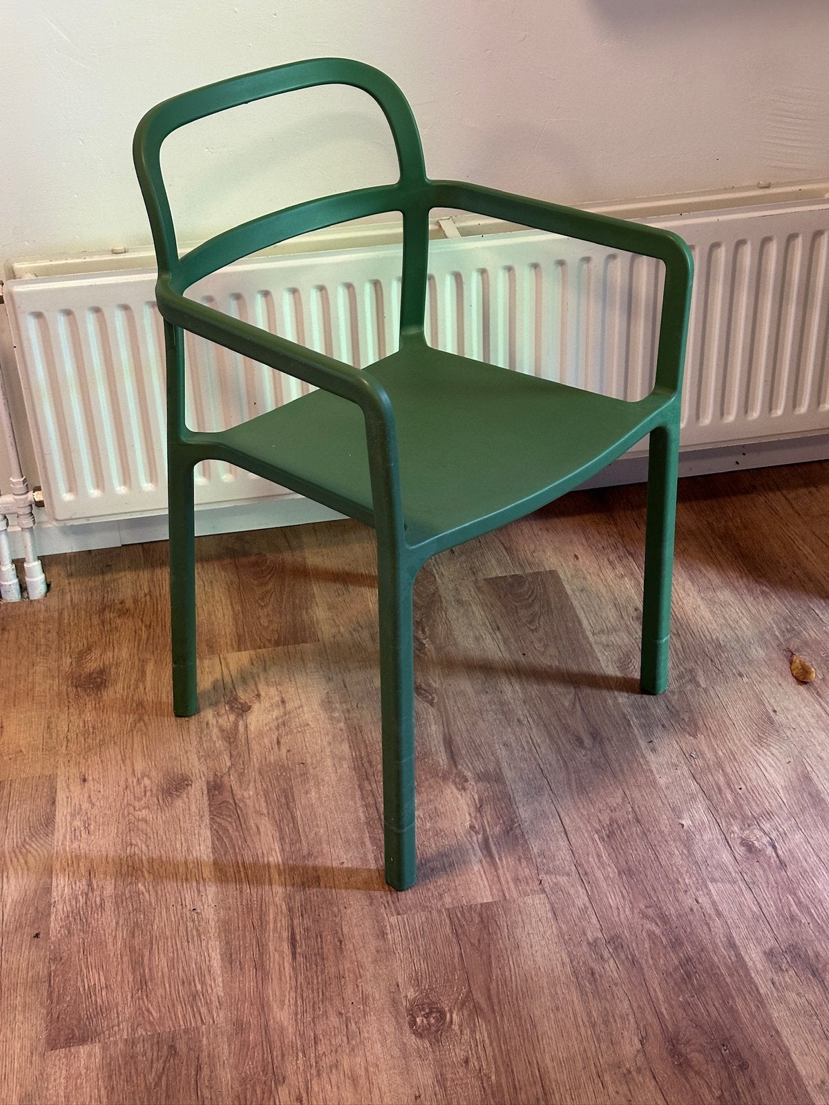 Ikea YPPERLIG groene stoel - design van Hay, Tuin en Terras, Ophalen, Zo goed als nieuw, Kunststof, Stapelbaar