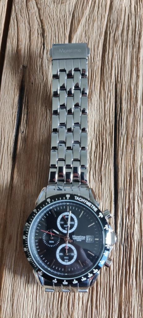 MoreTime Herenhorloge - Nieuw met Stalen Band, Ophalen of Verzenden
