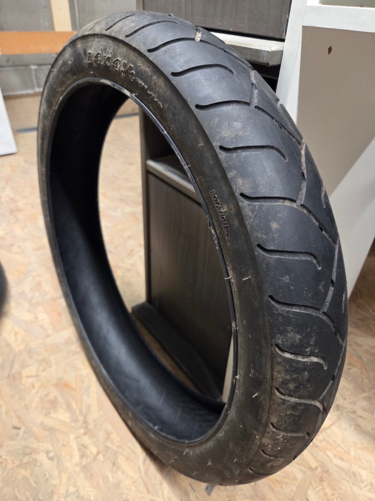 chopper fiets buitenband plus binnenband 24x4,1/4 inch, Ophalen of Verzenden, Gebruikt, Band, Rubber