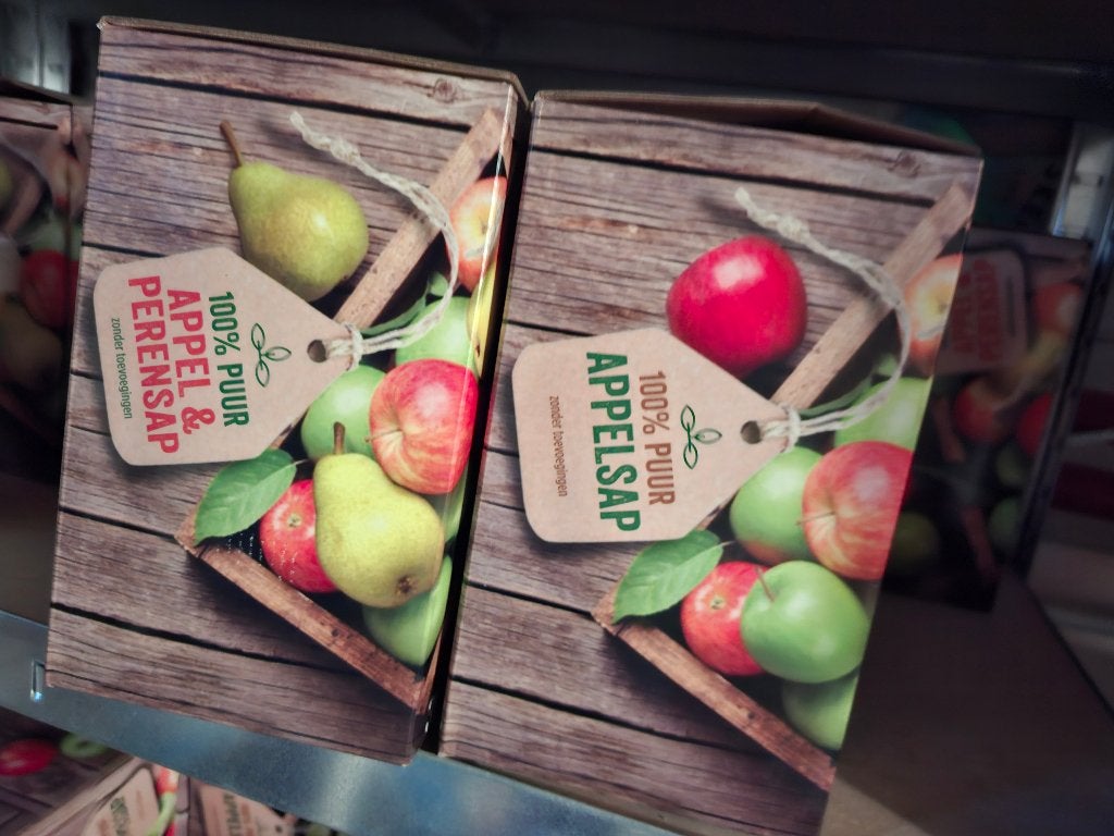 Appel en appelperen sap, Ophalen of Verzenden
