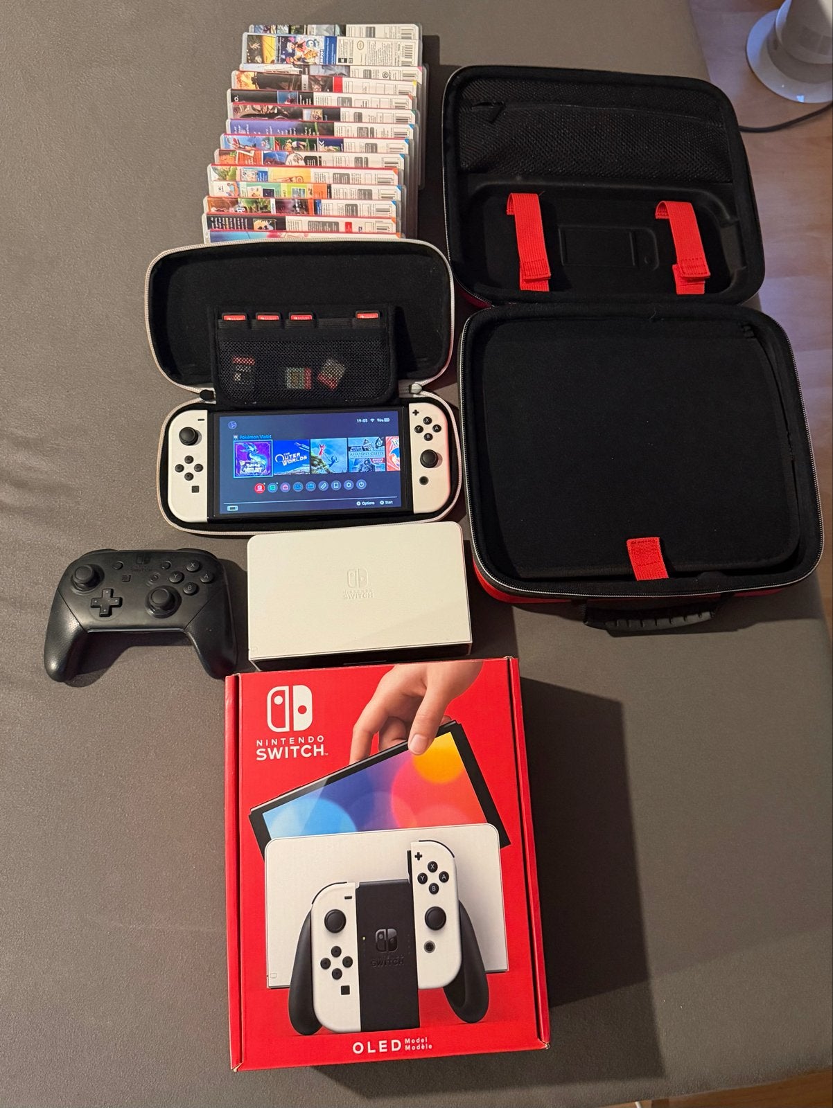 Nintendo Switch OLED bundel met 16 games en extra's