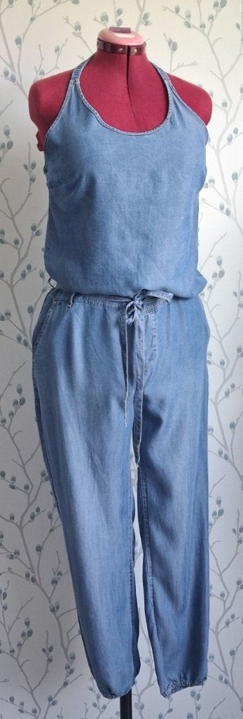 SUMMUM Woman Blue Daze Tuinbroek maat 42, Summum Woman, Blauw, Ophalen of Verzenden, Zo goed als nieuw