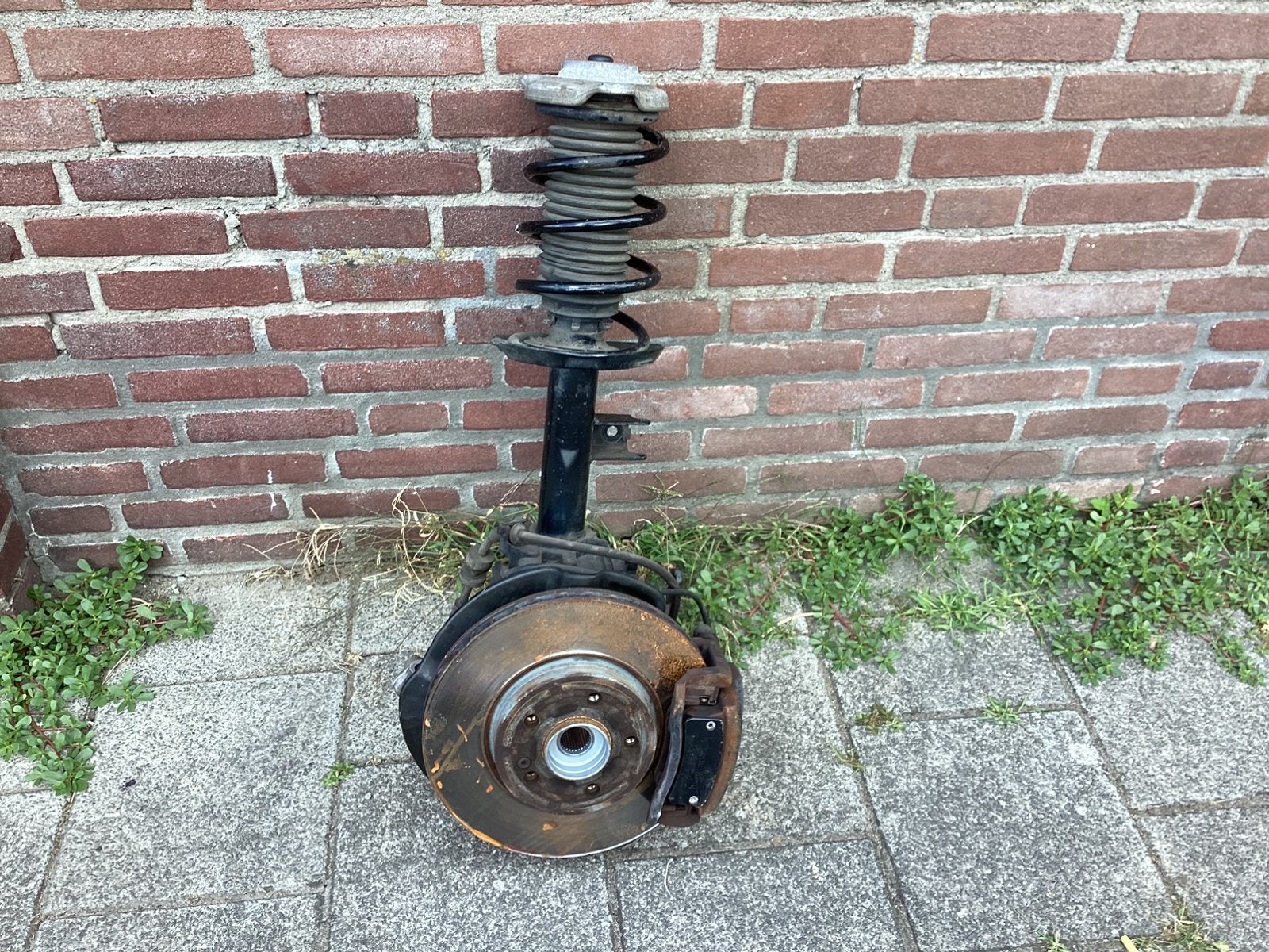 Mercedes A klasse W177 Veerpoot fusee wielnaaf rechts, Auto-onderdelen, Ophalen of Verzenden, Gebruikt, Mercedes-Benz