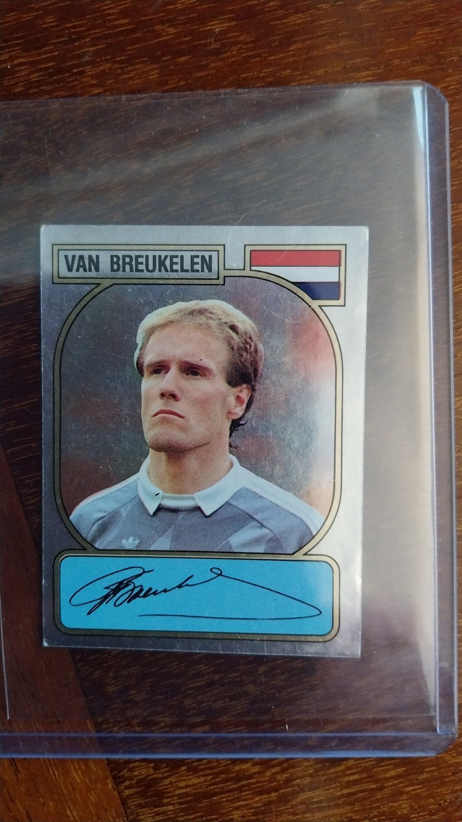 Panini Voetbal 89 sticker #345 - Hans van Breukelen, Verzamelen, Ophalen of Verzenden, Nieuw, Ajax, Poster, Plaatje of Sticker