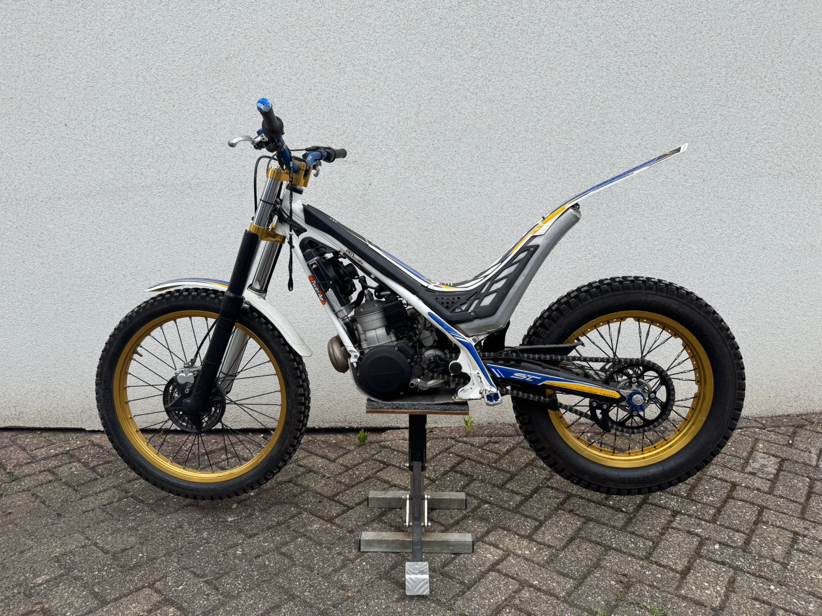 Sherco 290 trial motor, Ophalen, Gebruikt